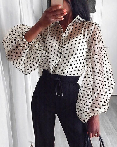 Long Puff Blouse